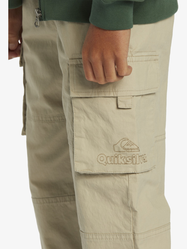 We Get By Surf  - Cargo trousers with elasticated waistband for boys 8-16yrs  EQBNP03124