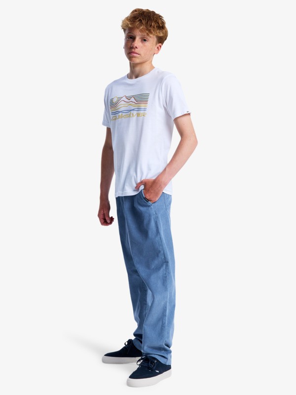 Taxer Cord - Stretch Trousers for Boys 8-16  EQBNP03126