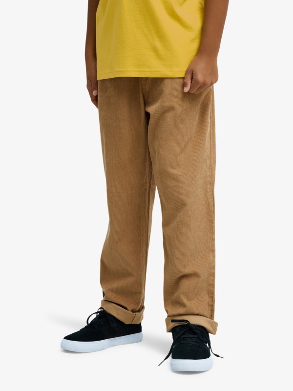 Taxer Cord - Stretch Trousers for Boys 8-16  EQBNP03126