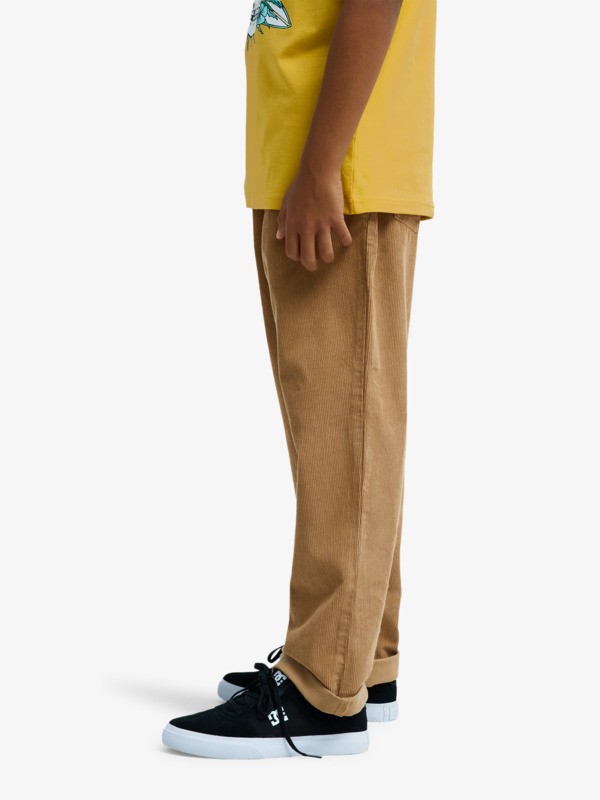 Taxer Cord - Stretch Trousers for Boys 8-16  EQBNP03126