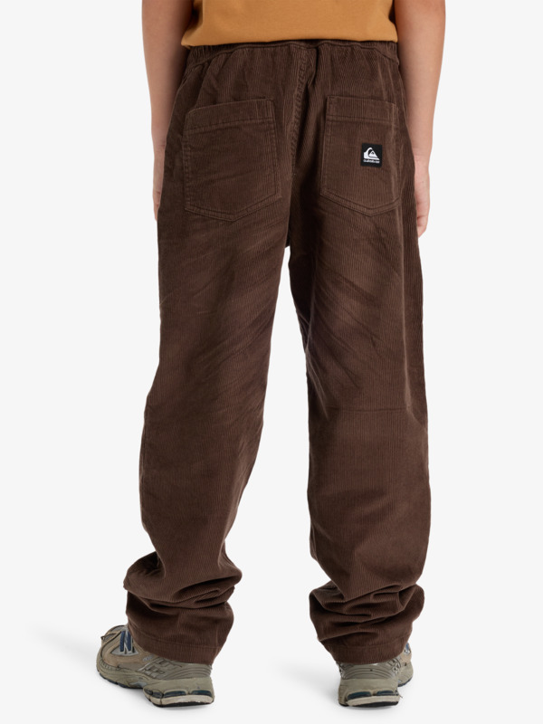 Taxer Cord - Stretch Trousers for Boys 8-16  EQBNP03126