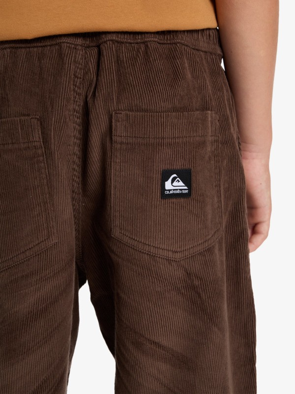 Taxer Cord - Stretch Trousers for Boys 8-16  EQBNP03126
