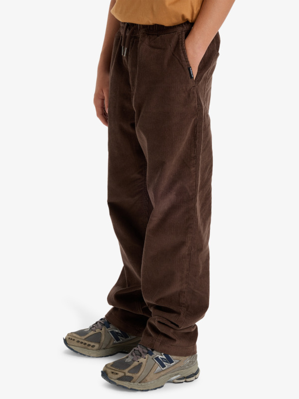 Taxer Cord - Stretch Trousers for Boys 8-16  EQBNP03126