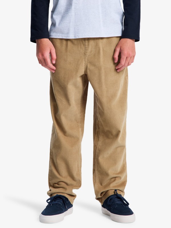 Taxer Cord - Stretch Trousers for Boys 8-16  EQBNP03126