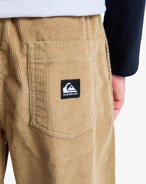 Taxer Cord - Stretch Trousers for Boys 8-16  EQBNP03126