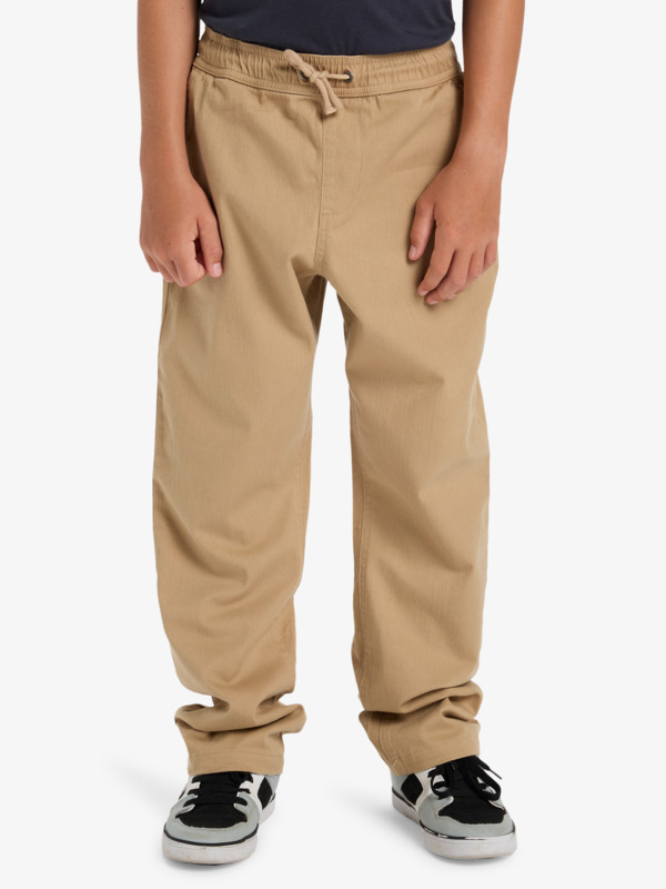 Taxer Heavy Twill - Stretch Trousers for Boys 8-16  EQBNP03132