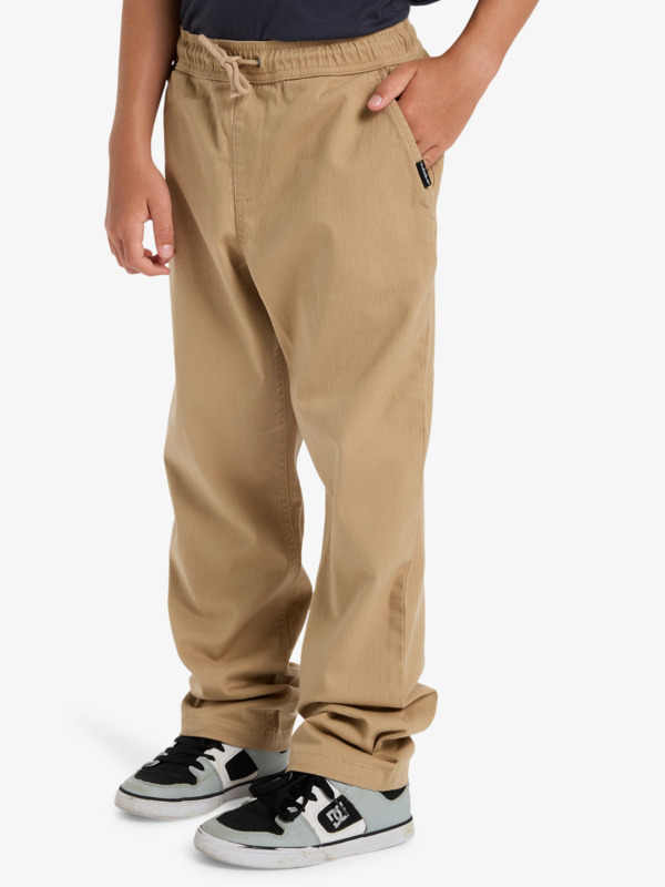 Taxer Heavy Twill - Stretch Trousers for Boys 8-16  EQBNP03132