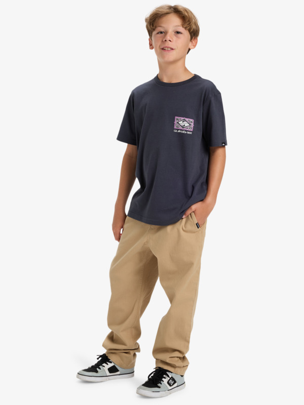 Taxer Heavy Twill - Stretch Trousers for Boys 8-16  EQBNP03132