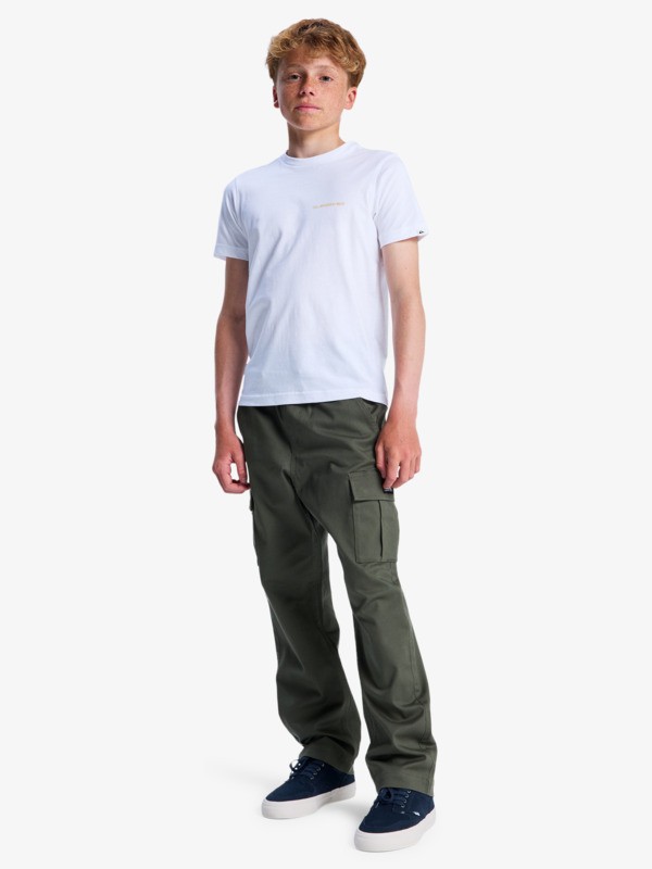 Taxer Cargo - Stretch Trousers for Boys 8-16  EQBNP03133