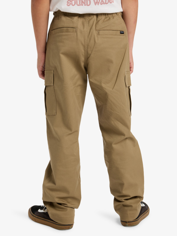 Taxer Cargo - Stretch Trousers for Boys 8-16  EQBNP03133