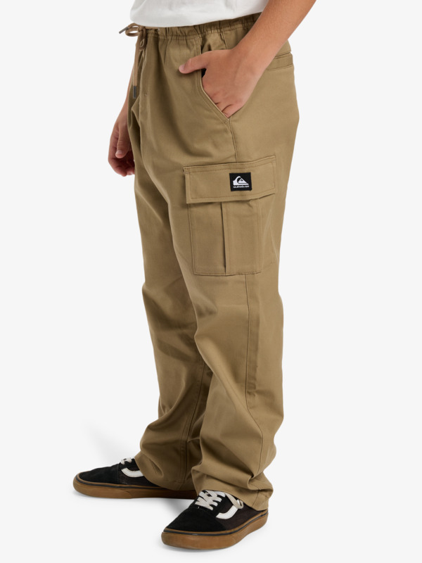 Taxer Cargo - Stretch Trousers for Boys 8-16  EQBNP03133