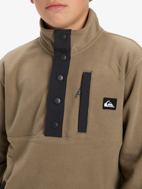 No Destination Hz - Half Snap Fleece for Boys 8-16  EQBPF03018