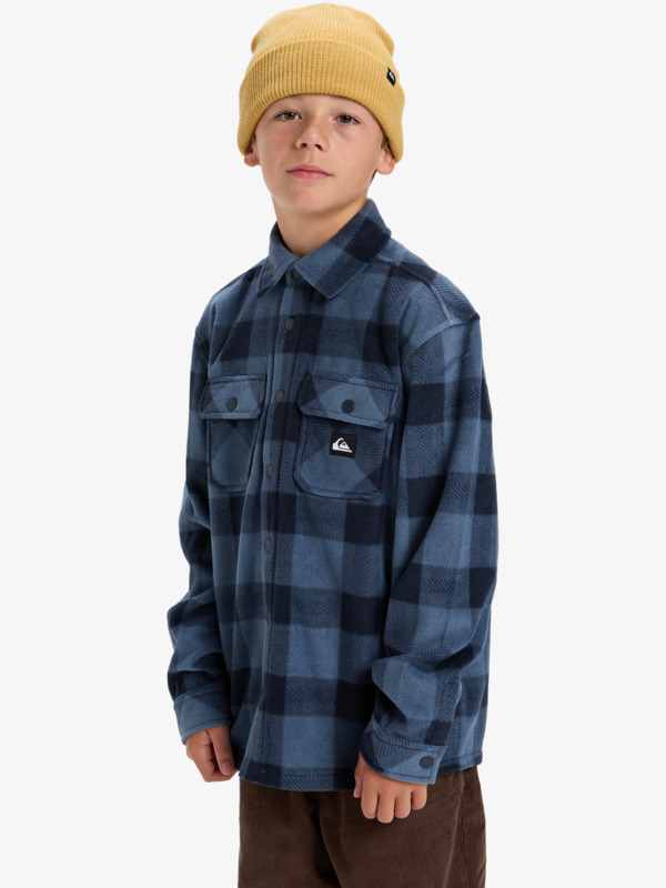 Bering Strait Check - Long Sleeve Check Shirt for Boys 8-16  EQBPF03020