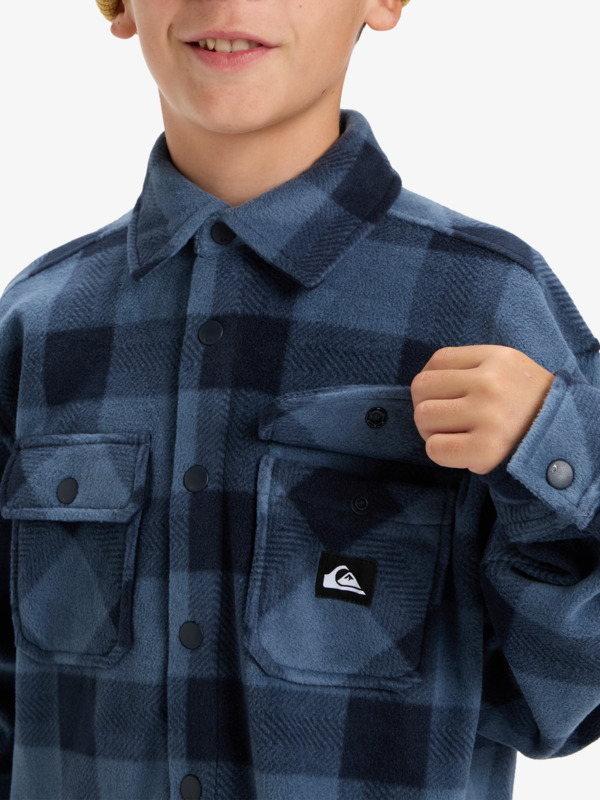 Bering Strait Check - Long Sleeve Check Shirt for Boys 8-16  EQBPF03020