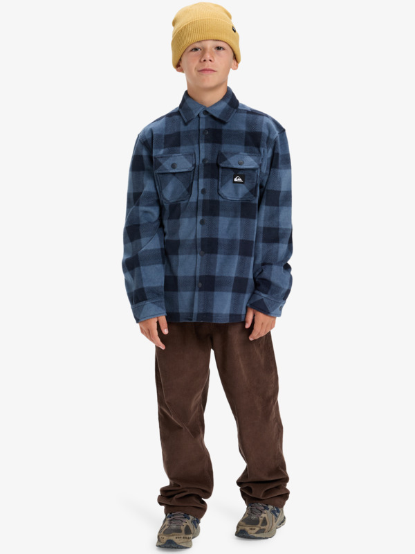 Bering Strait Check - Long Sleeve Check Shirt for Boys 8-16  EQBPF03020