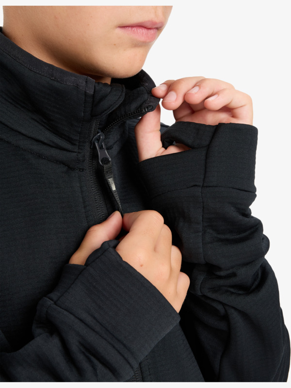 Steep Point - Full Zip Technical Fleece for Boys 8-16  EQBPF03021