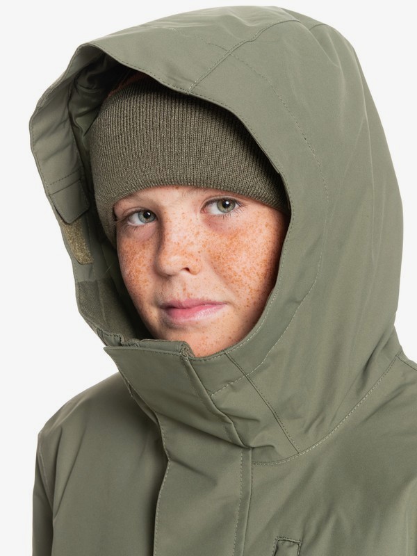 Mission Solid - Snow Jacket for Boys 8-16  EQBTJ03118