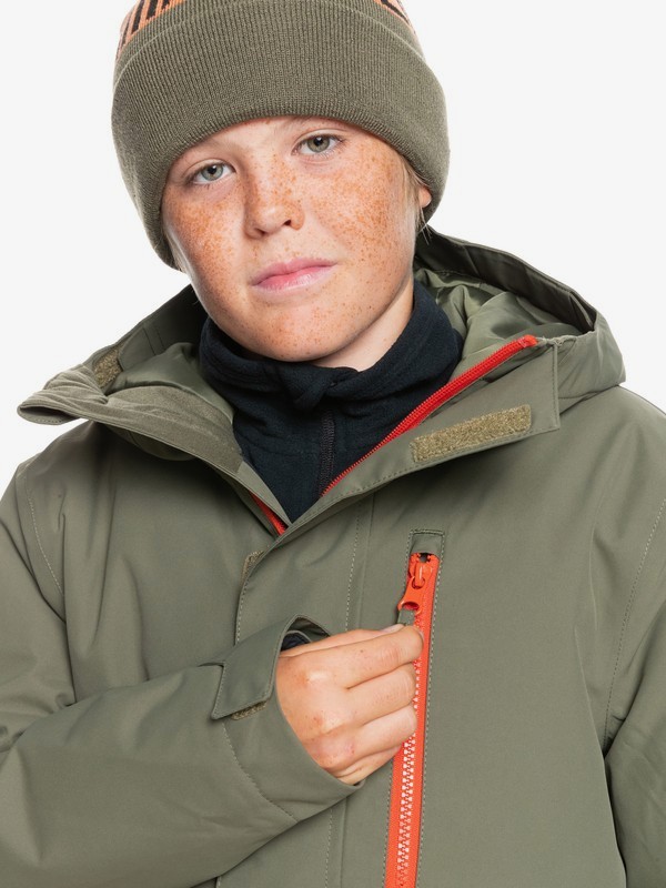 Mission Solid - Snow Jacket for Boys 8-16  EQBTJ03118