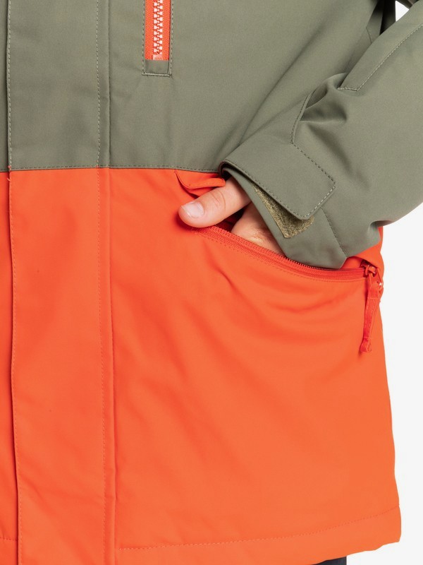 Mission Solid - Snow Jacket for Boys 8-16  EQBTJ03118