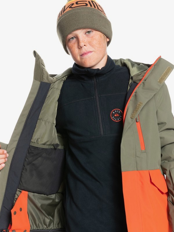 Mission Solid - Snow Jacket for Boys 8-16  EQBTJ03118