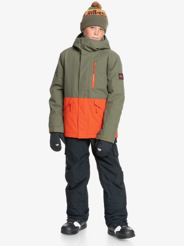 Mission Solid - Snow Jacket for Boys 8-16  EQBTJ03118