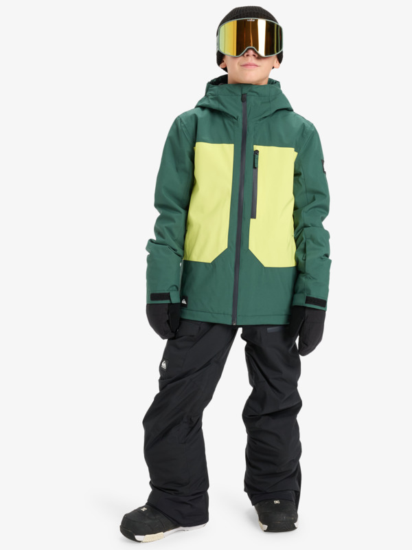 Ambition 20K - Technical Snow Jacket for Boys 8-16  EQBTJ03215