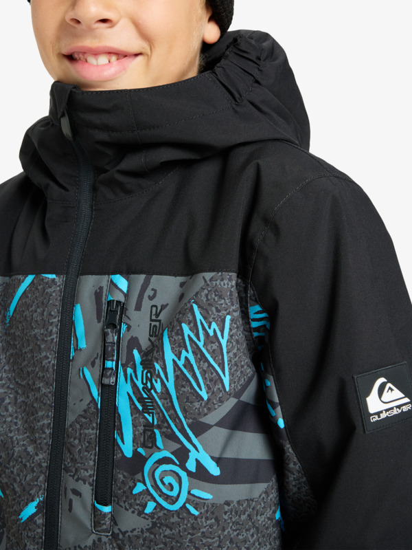 Side Hit Printed - Technical Snow Jacket for Boys 4-16  EQBTJ03220