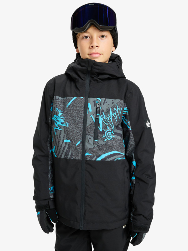 Side Hit Printed - Technical Snow Jacket for Boys 4-16  EQBTJ03220