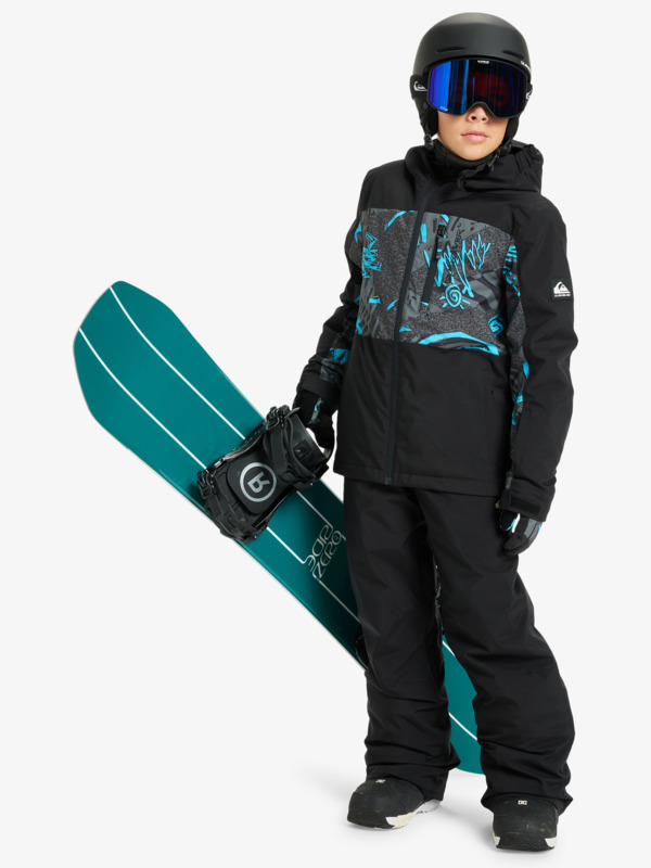 Side Hit Printed - Technical Snow Jacket for Boys 4-16  EQBTJ03220