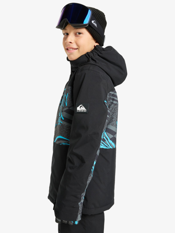 Side Hit Printed - Technical Snow Jacket for Boys 4-16  EQBTJ03220