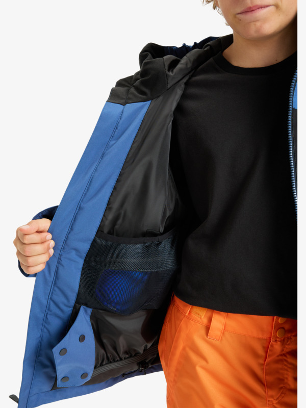 Side Hit Solid - Technical Snow Jacket for Boys 4-16  EQBTJ03221