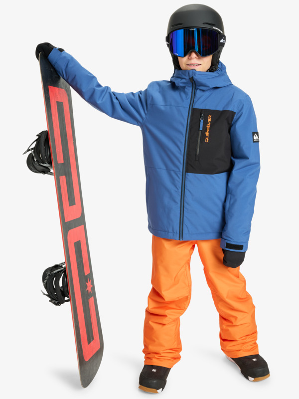 Side Hit Solid - Technical Snow Jacket for Boys 4-16  EQBTJ03221