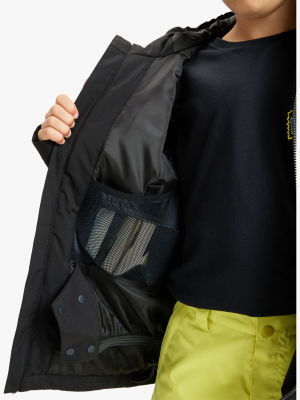 Side Hit Solid - Technical Snow Jacket for Boys 4-16  EQBTJ03221
