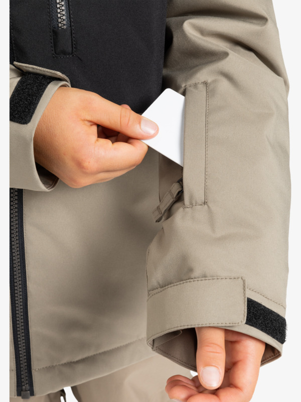 Side Hit Solid - Technical Snow Jacket for Boys 4-16  EQBTJ03221