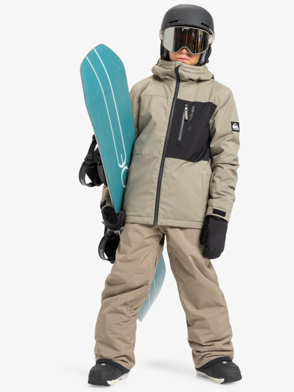 Side Hit Solid - Technical Snow Jacket for Boys 4-16  EQBTJ03221