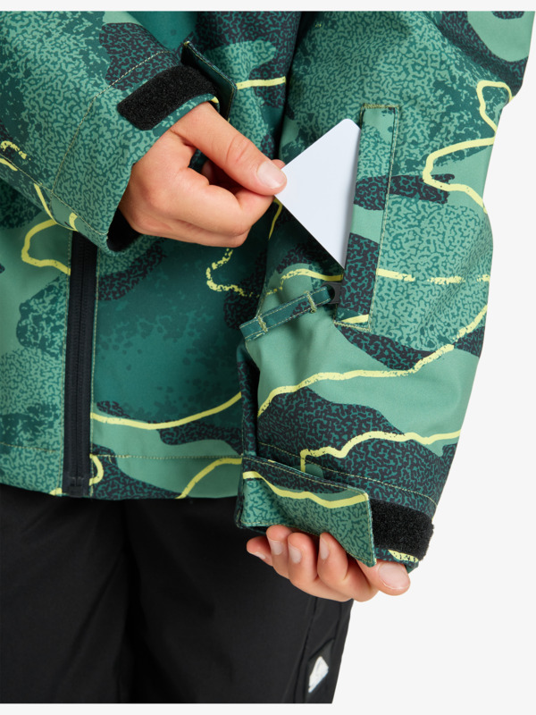 Mission Printed - Technical Snow Jacket for Boys 4-16  EQBTJ03223