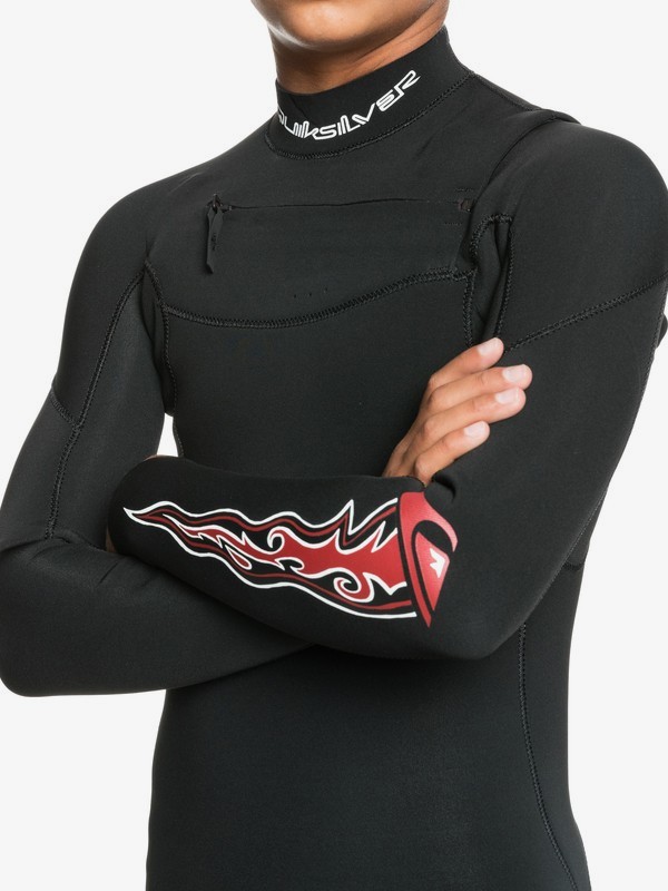 3/2mm Capsule Everyday Sessions - Chest Zip Wetsuit for Boys  EQBW103073