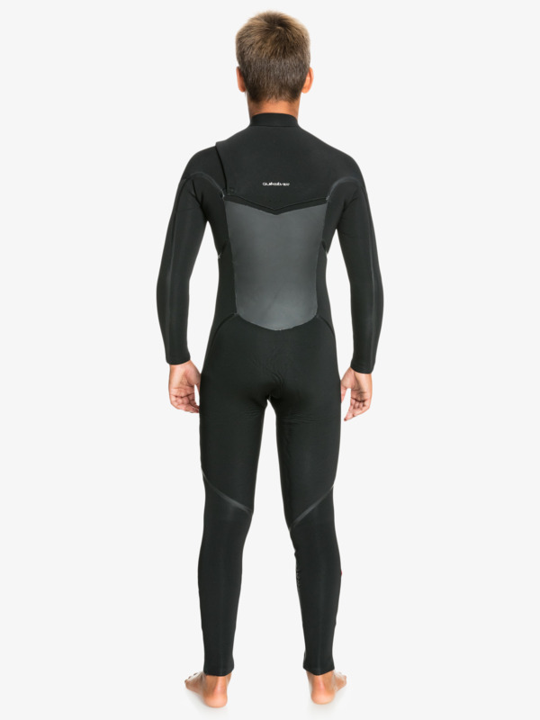 Quiksilver ブラック フルスーツ ML 4/3m