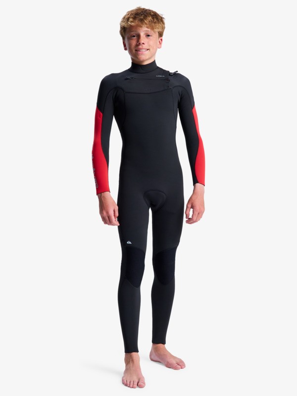 4/3mm Everyday Sessions - Chest Zip Wetsuit for Boys 8-16  EQBW103106