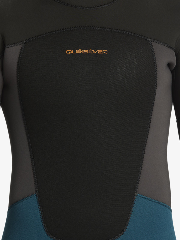 quiksilver, 4/3mm Prologue - Muta con zip posteriore da Ragazzo, MIDNIGHT TURQUOISE (gze0) 4/3mm Prologue - Back Zip Wetsuit for Boys  EQBW103119