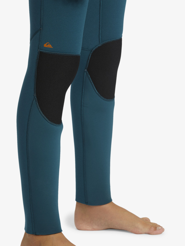 quiksilver, 4/3mm Prologue - Muta con zip posteriore da Ragazzo, MIDNIGHT TURQUOISE (gze0) 4/3mm Prologue - Back Zip Wetsuit for Boys  EQBW103119