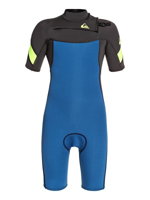 2/2mm Syncro - Short Sleeve Chest Zip FLT Springsuit EQBW503011