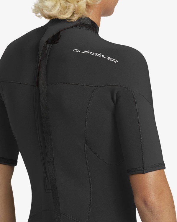 2/2mm Everyday Sessions - Short Sleeve Back Zip Springsuit for Boys  EQBW503025