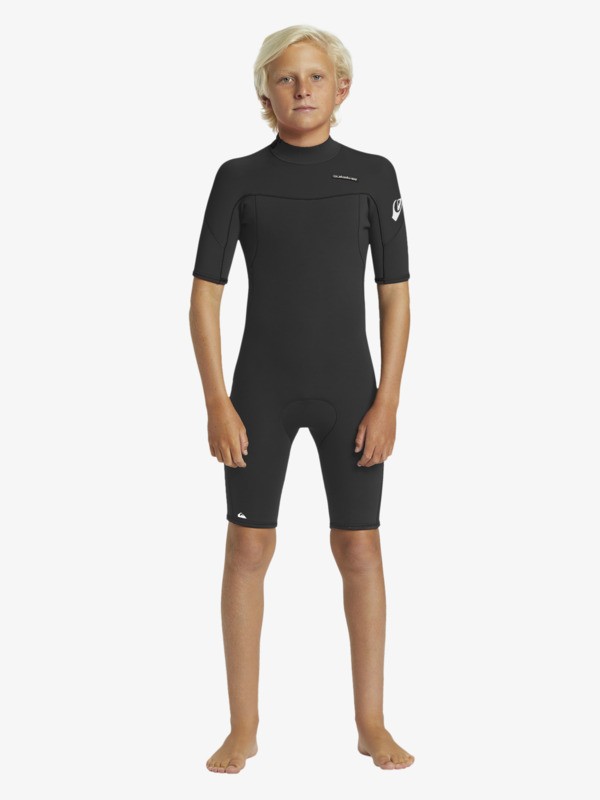 2/2mm Everyday Sessions - Short Sleeve Back Zip Springsuit for Boys  EQBW503025