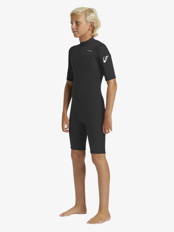 2/2mm Everyday Sessions - Short Sleeve Back Zip Springsuit for Boys  EQBW503025