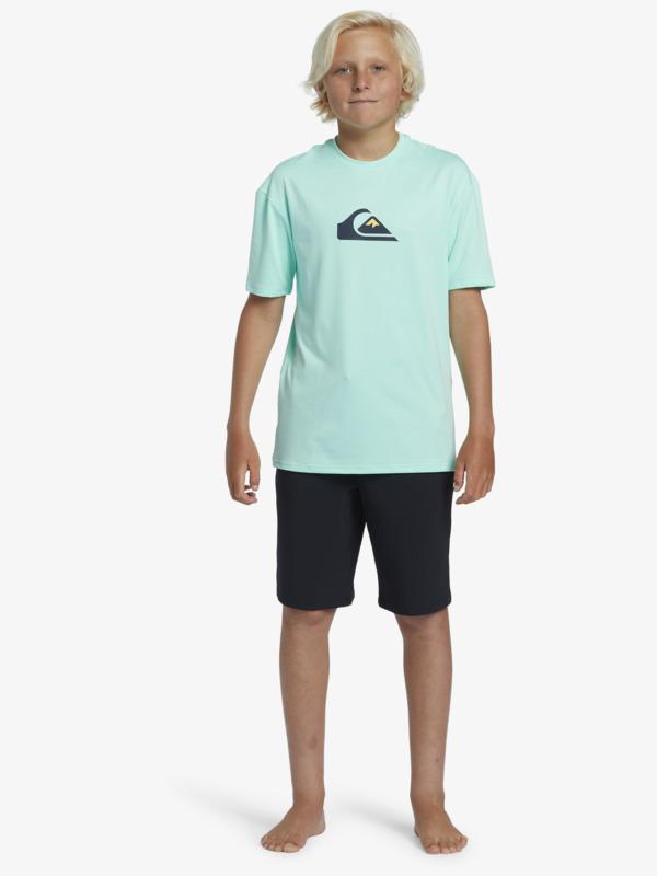 Solid Streak - Short Sleeve UPF 50 Surf T-Shirt for Boys 8-16  EQBWR03227