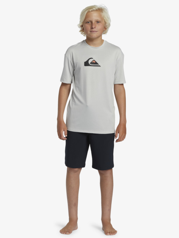 Solid Streak - Short Sleeve UPF 50 Surf T-Shirt for Boys 8-16  EQBWR03227