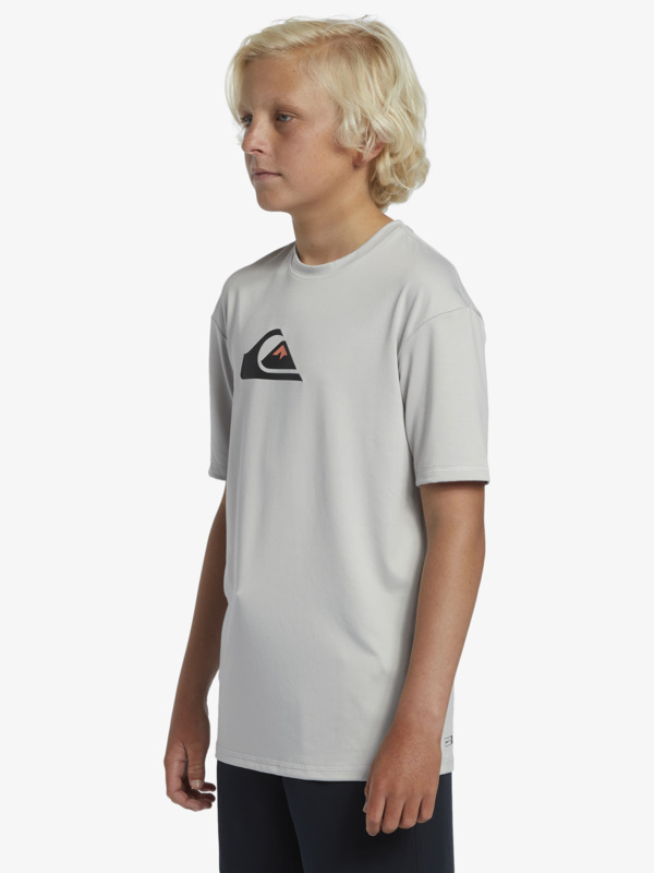 Solid Streak - Short Sleeve UPF 50 Surf T-Shirt for Boys 8-16  EQBWR03227