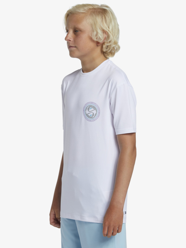 Mix Session - Short Sleeve Surf T-Shirt for Boys 8-16  EQBWR03234