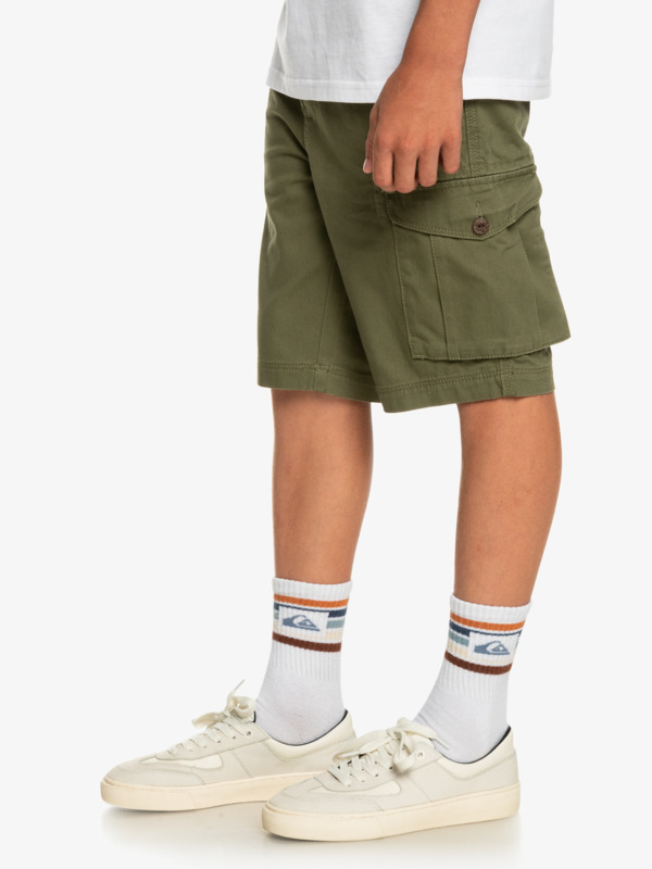 Crucial Battle - Cargo Shorts for Boys 8-16  EQBWS03226
